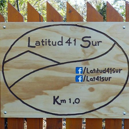 Cabanas Latitud 41 Sur Quillaipe エクステリア 写真