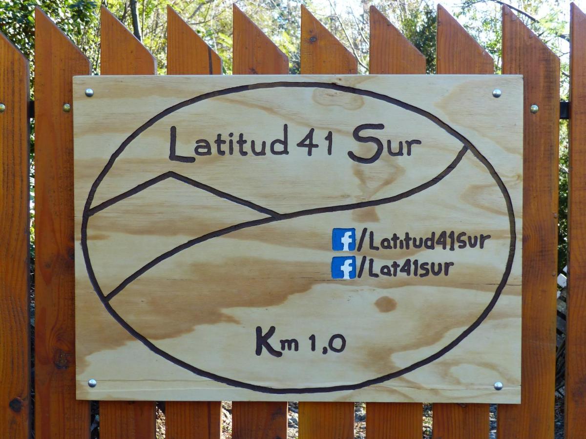 Cabanas Latitud 41 Sur Quillaipe エクステリア 写真