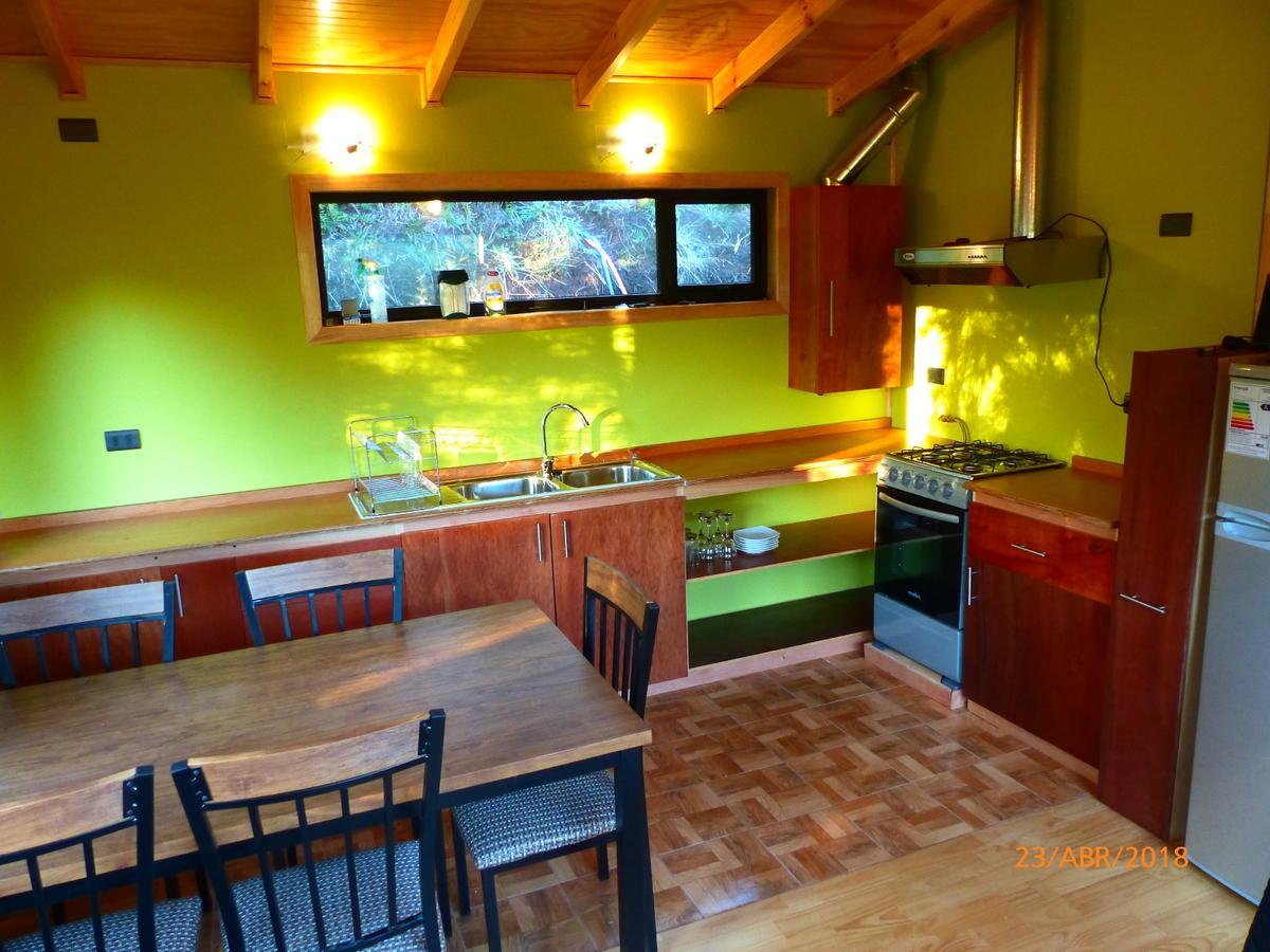 Cabanas Latitud 41 Sur Quillaipe エクステリア 写真