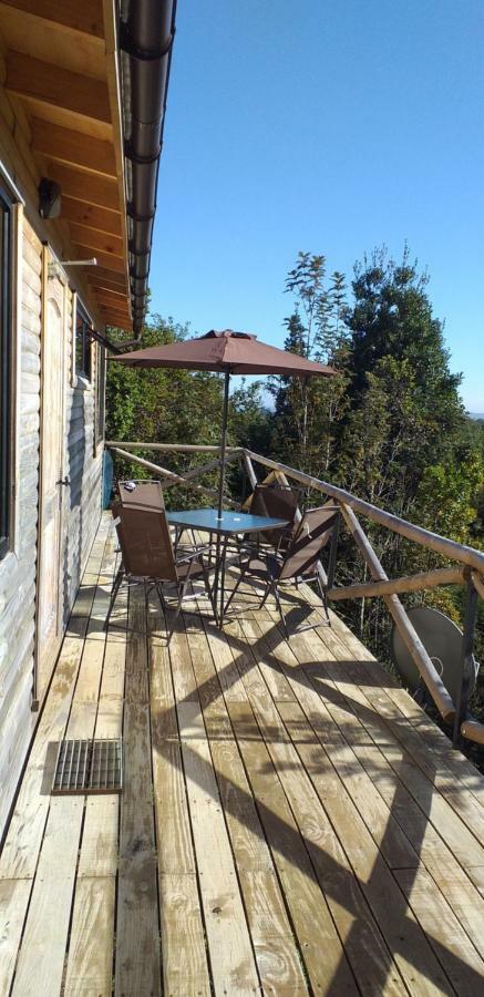 Cabanas Latitud 41 Sur Quillaipe エクステリア 写真