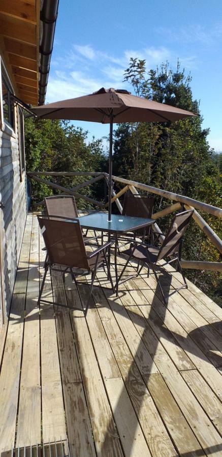 Cabanas Latitud 41 Sur Quillaipe エクステリア 写真